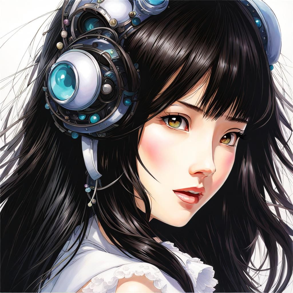 Expressive Manga Art Illustration