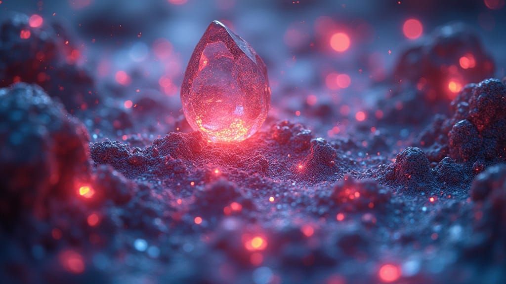 Refracting Crystals with Tessellated Surfaces and Light Beam...