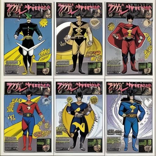 Zorro Super Sentai Comic Magazine Cover