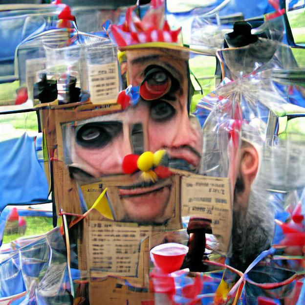 Crafty Conman at a Whimsical Carnival