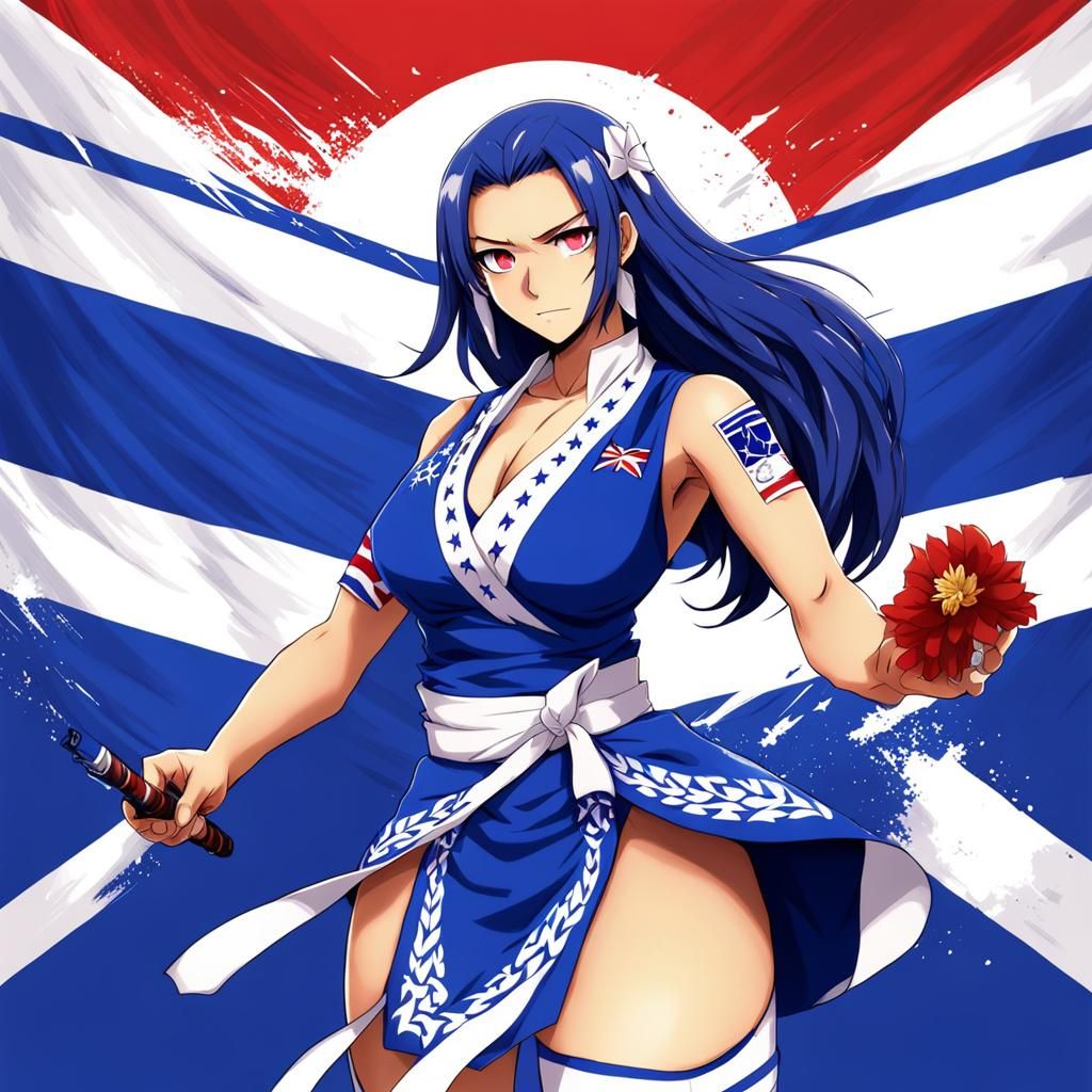 Samoa Personified: Anime Style Key Visual