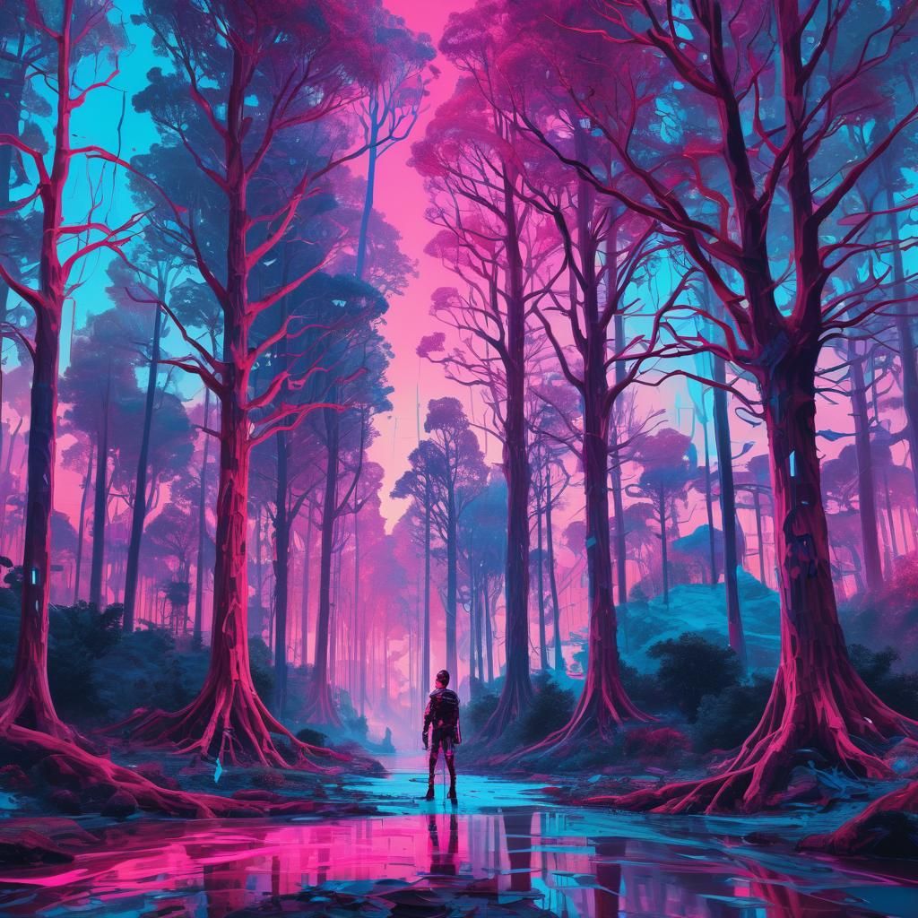 Psychedelic Forest
