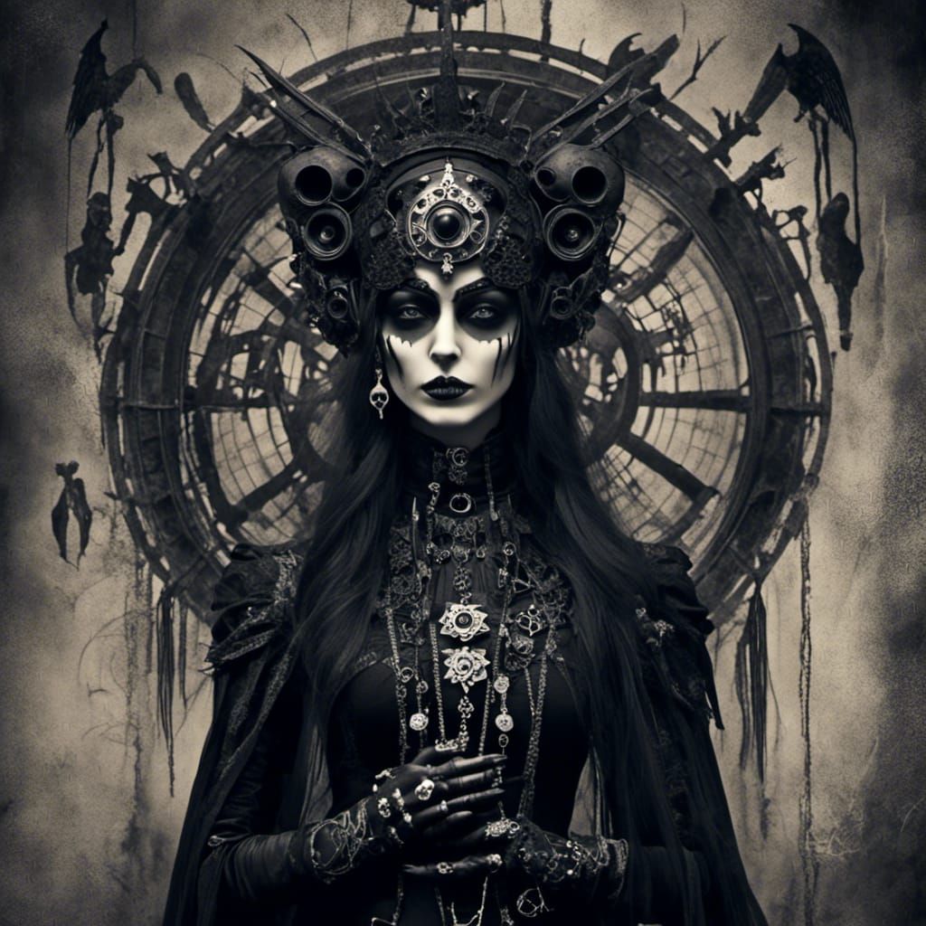 Gothic Woman Portrait
