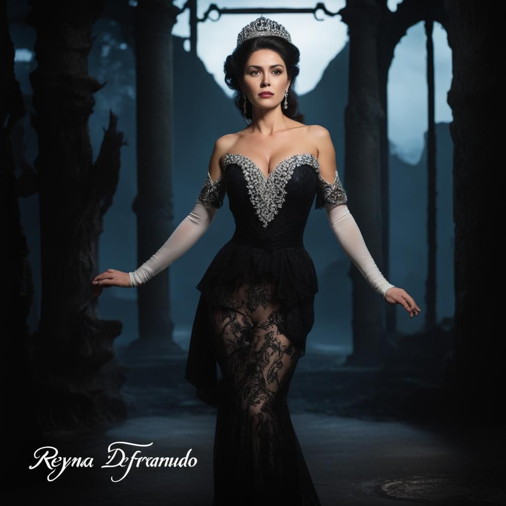 Regal Queen of the Underworld Portrait