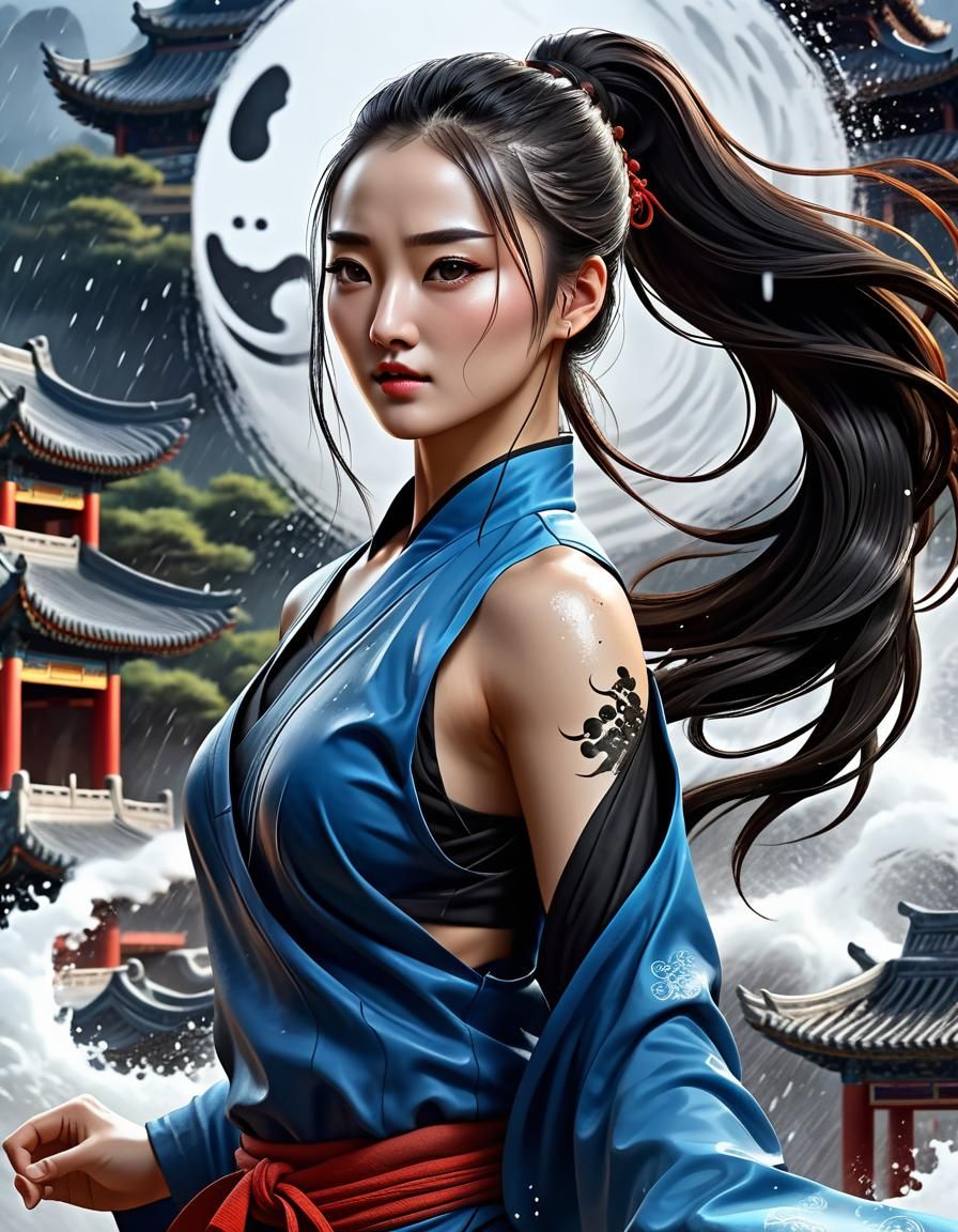 Ilustración tai chi