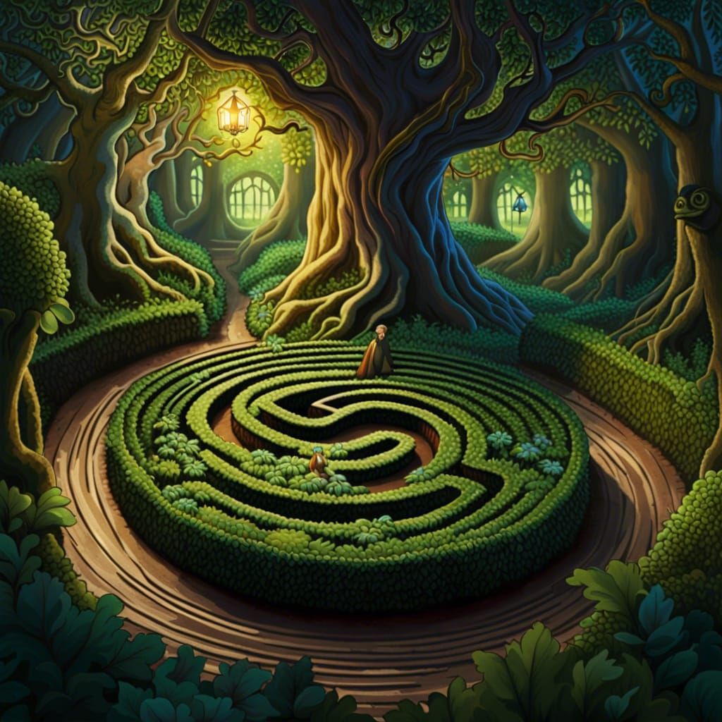 Enchanted Forest: A Magical Maze Adventure