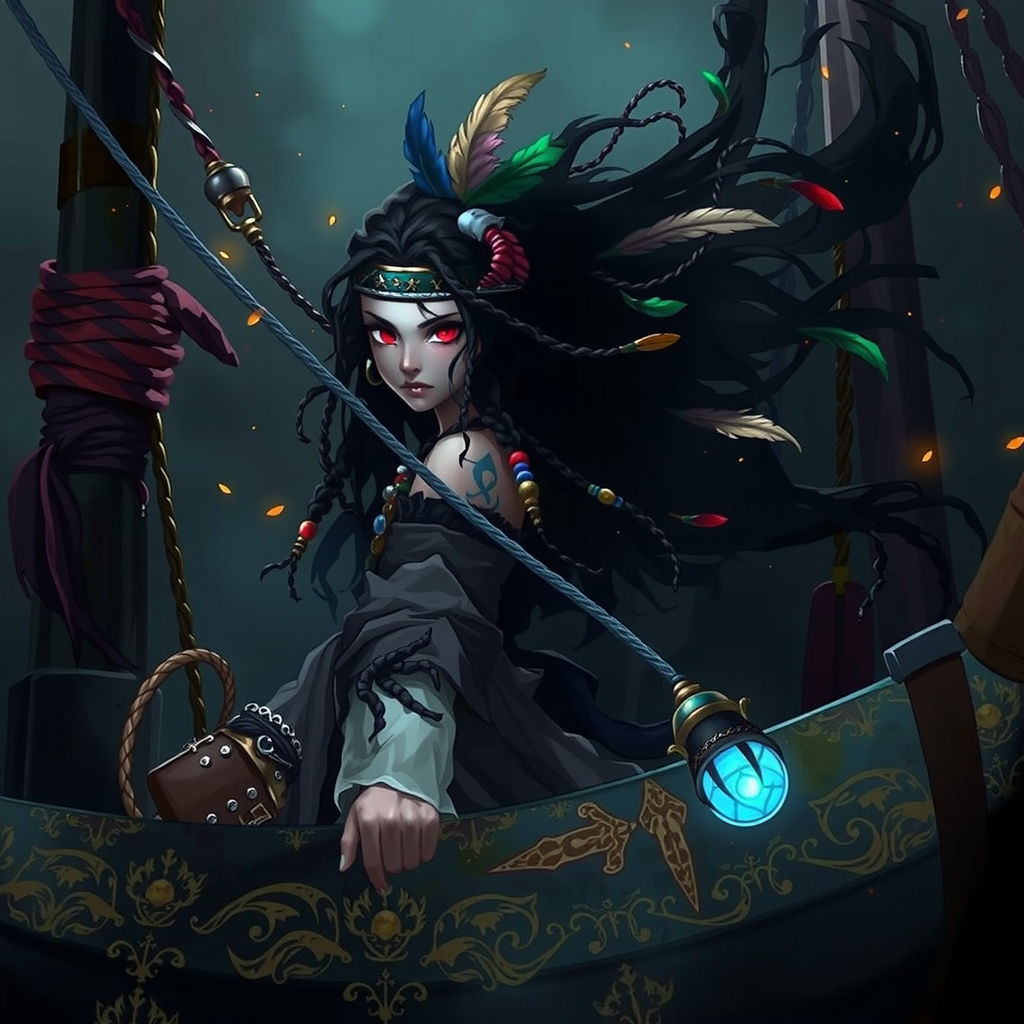 Pirate Cultivator in Epic Fantasy Style