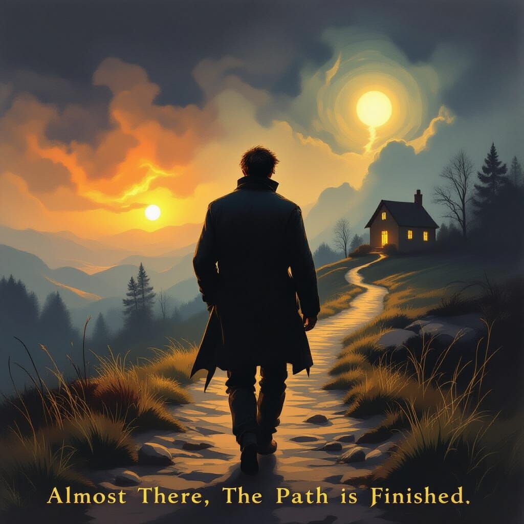 Man's Determined Journey Towards Inner Peace