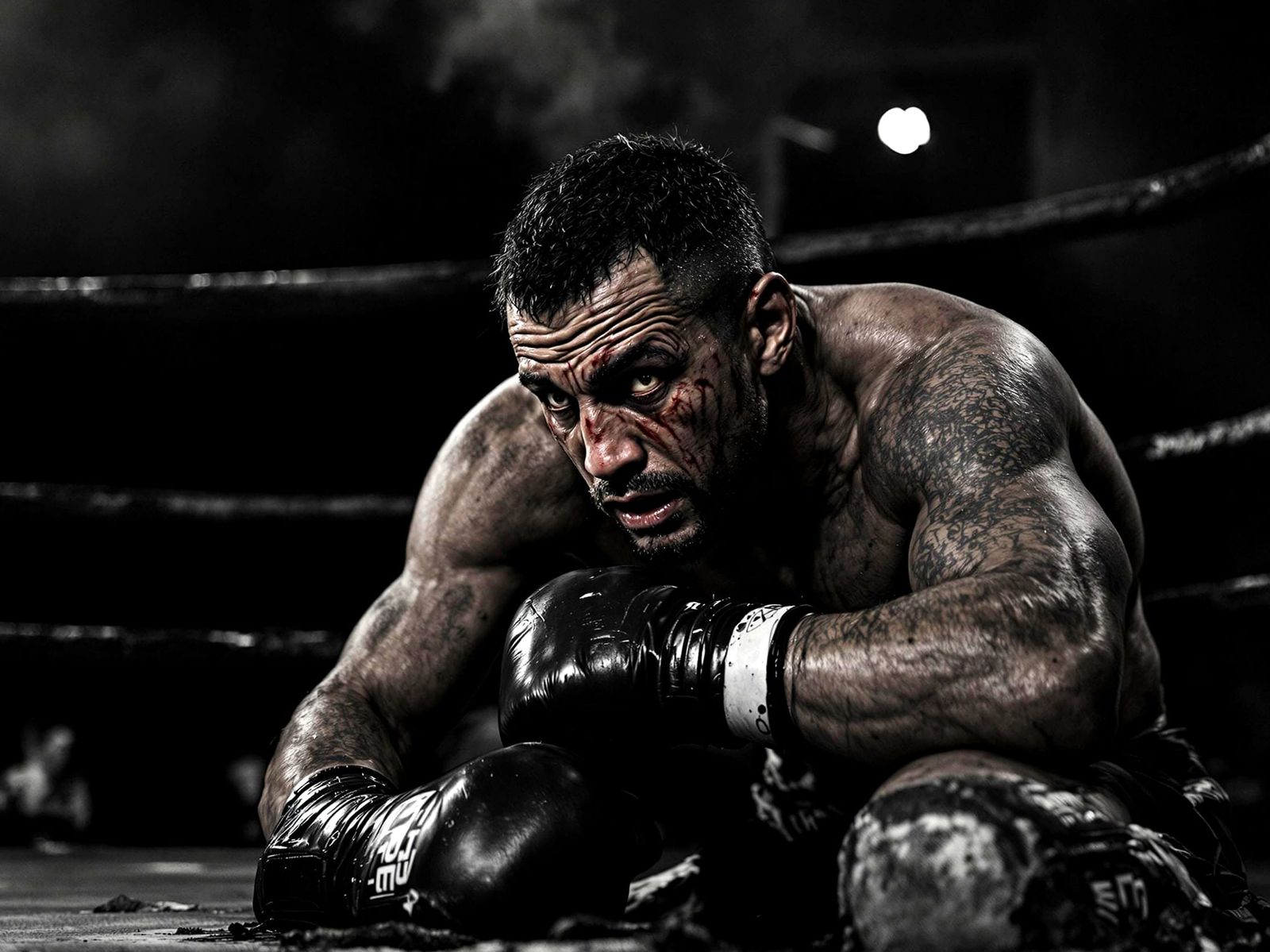 Bruised Boxer Seeks Redemption in the Ring