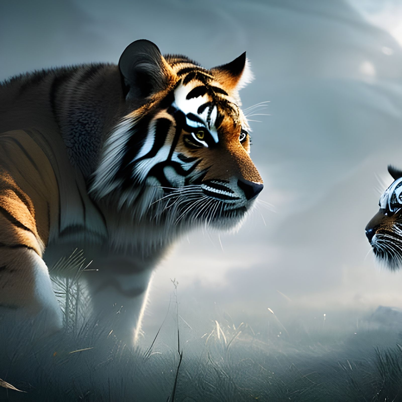 Shamanic tiger vibes