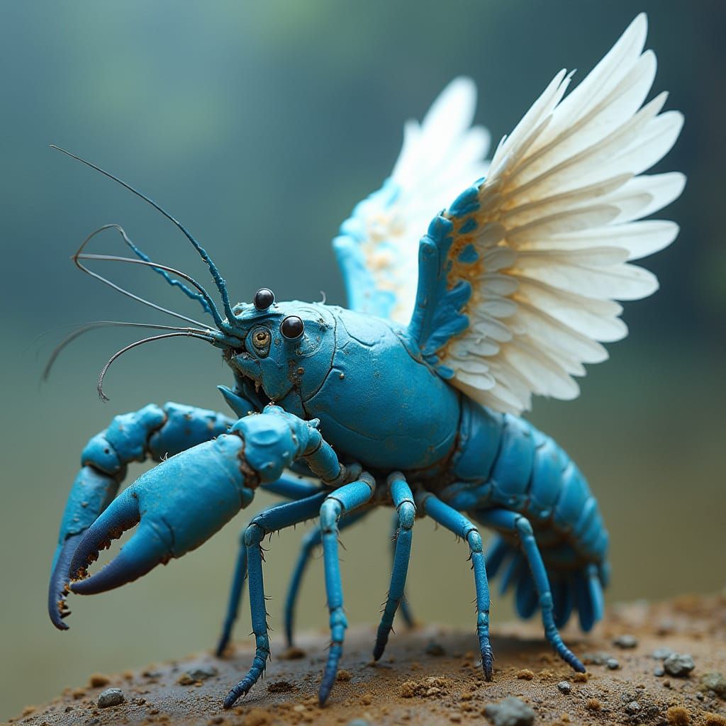 A CRAYNGEL to guide boiled lobsters to Crustacean Heaven