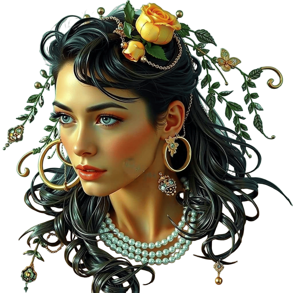 Hyperrealistic Sculptural Image with Vivid Colors