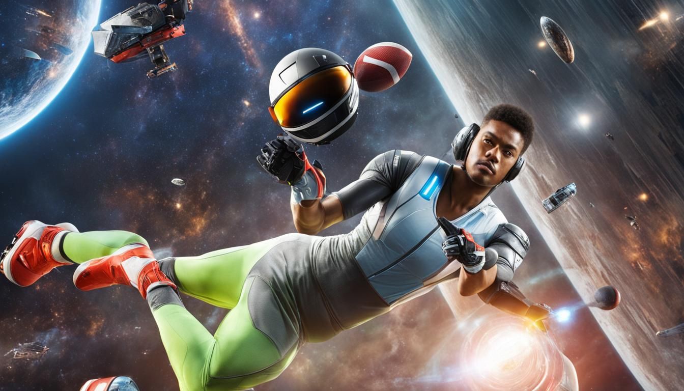 Futuristic Sci-Fi Basketball Game