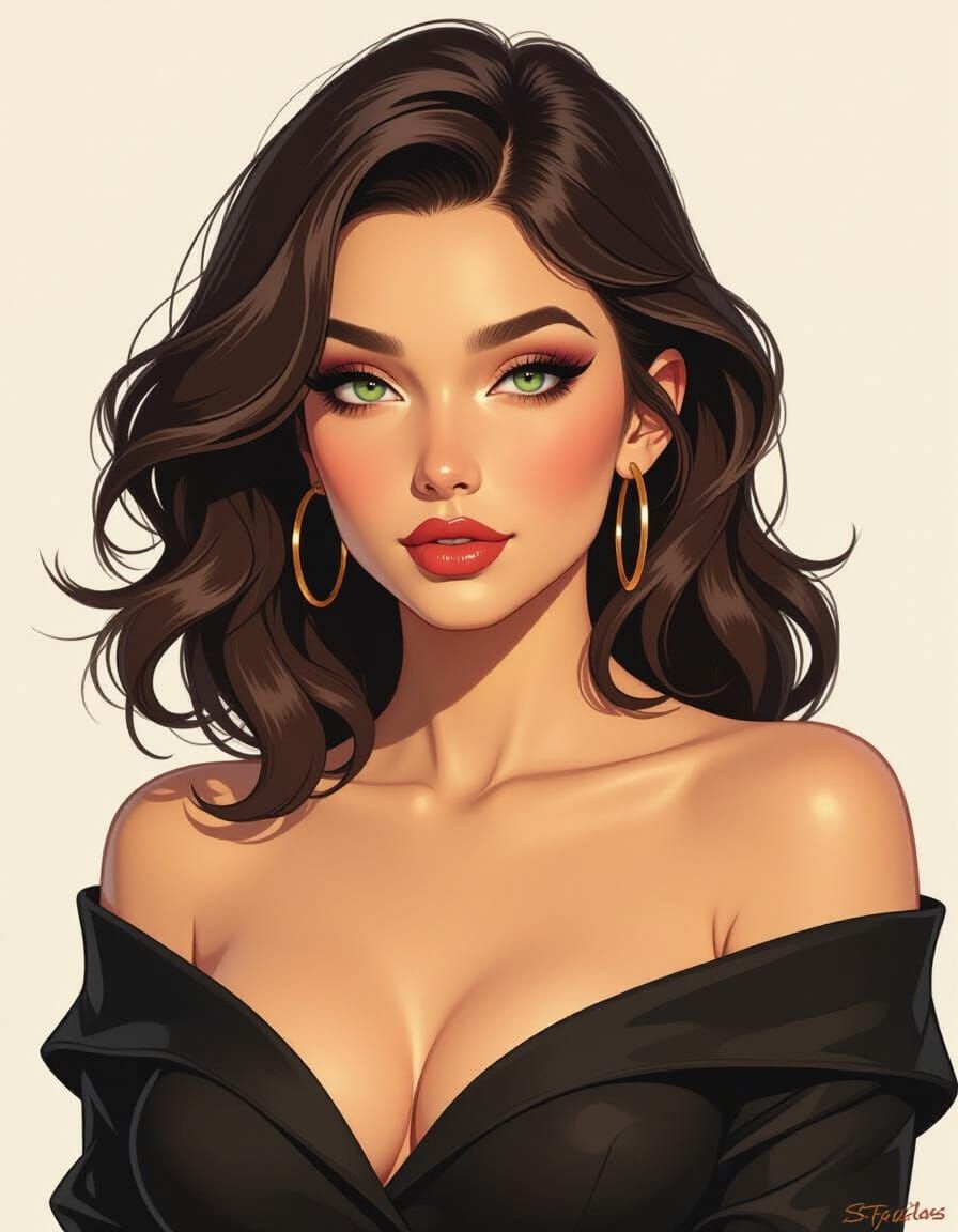 Post-Apocalyptic Woman Portrait with Dramatic Lighting