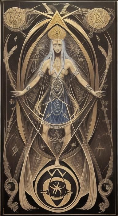 occult symbols from art sources scale male female sources Te...