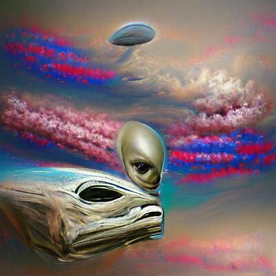 Abstract Extraterrestrial Landscape