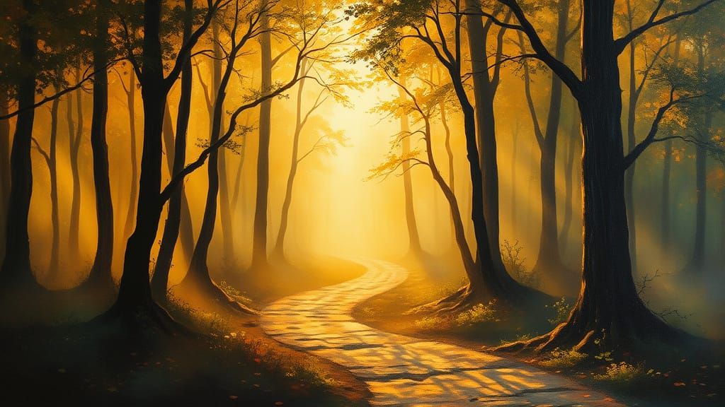 Ethereal Archetypes Emerge from a Mystical Forest