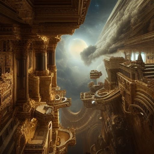 Astronomical Confidence: Epic Digital Matte Painting