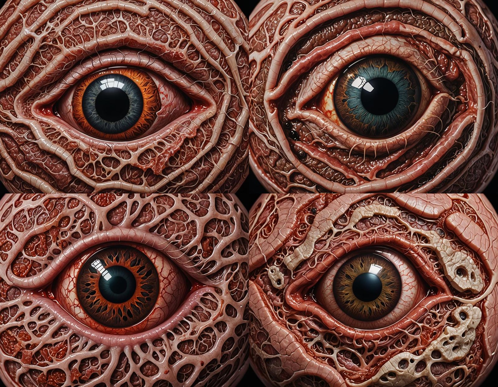 Disturbing Pubic Eyeball: A Grotesque Horror Vision
