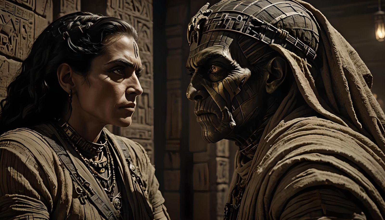 Aremdy Bey: The Mummy, a Cinematic Horror