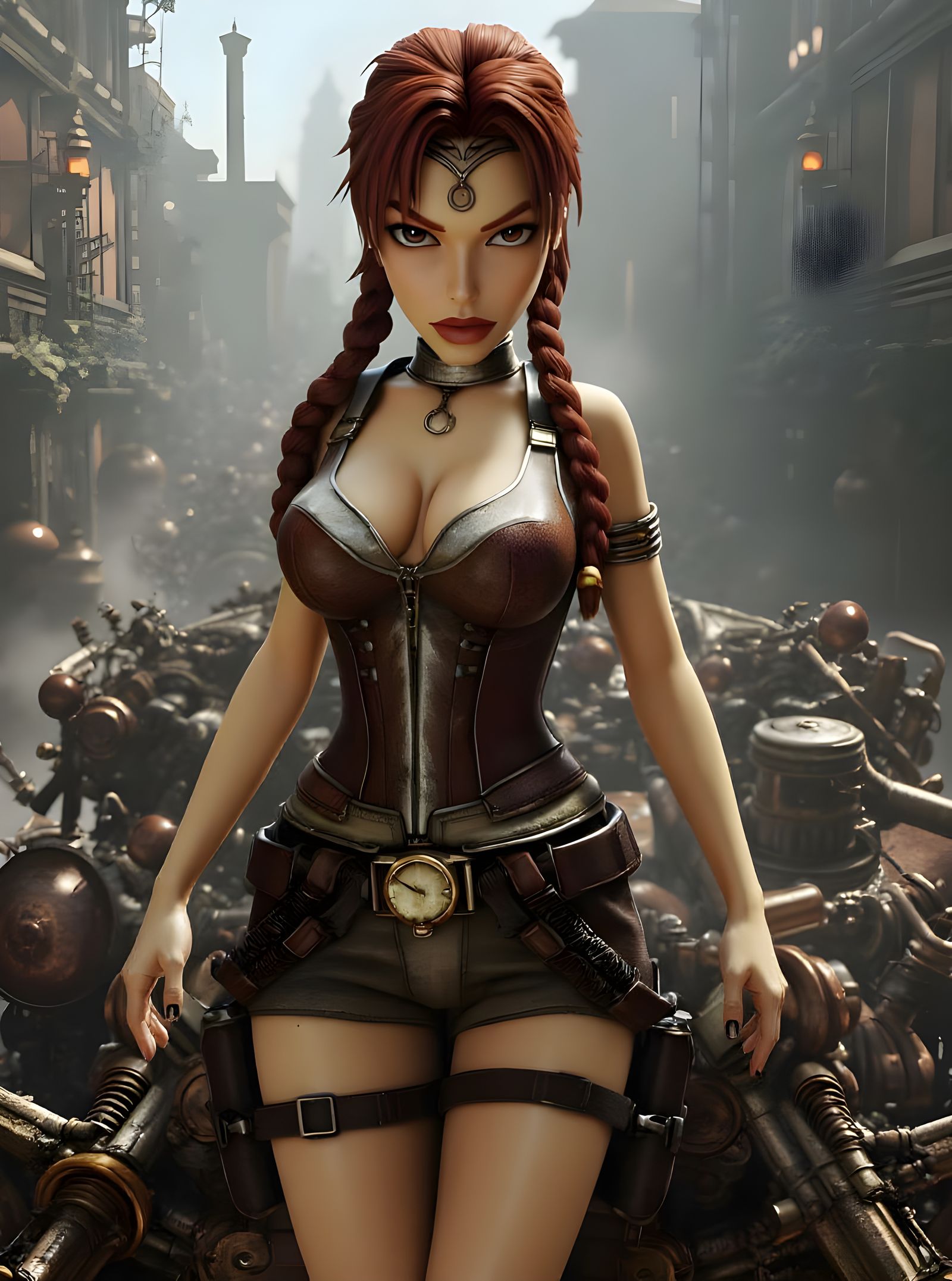 Steampunk Lara Croft