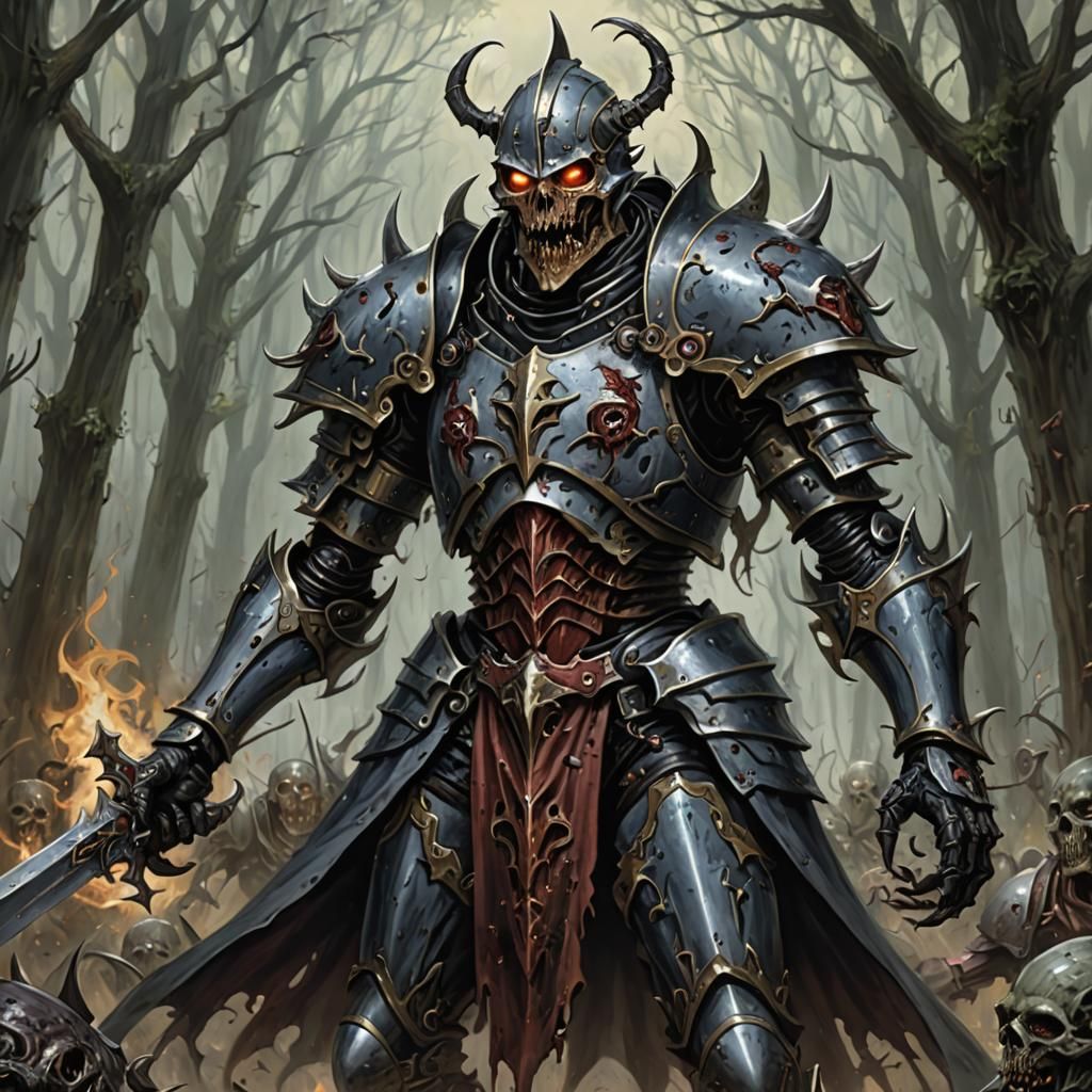 Phyrexian Zombie Knight of Yawgmoth