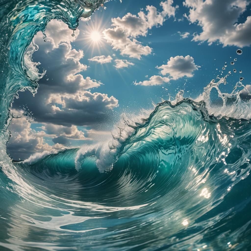 Strange waves….