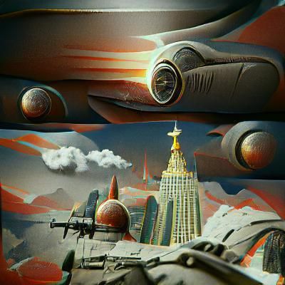 Retro-Futuristic Sci-Fi in Propaganda Poster Art