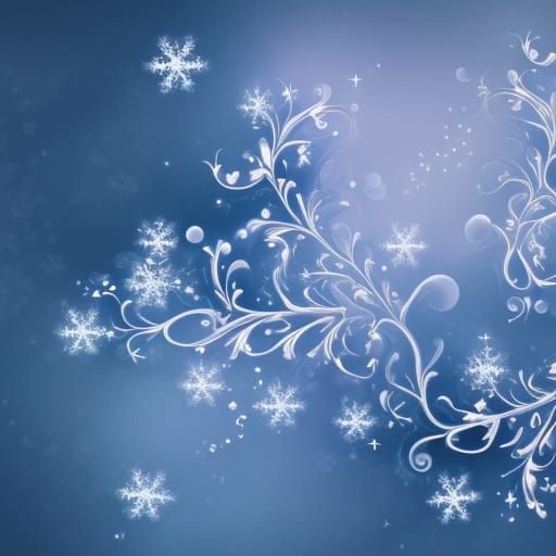 Winter Fairies Create Frost Swirls