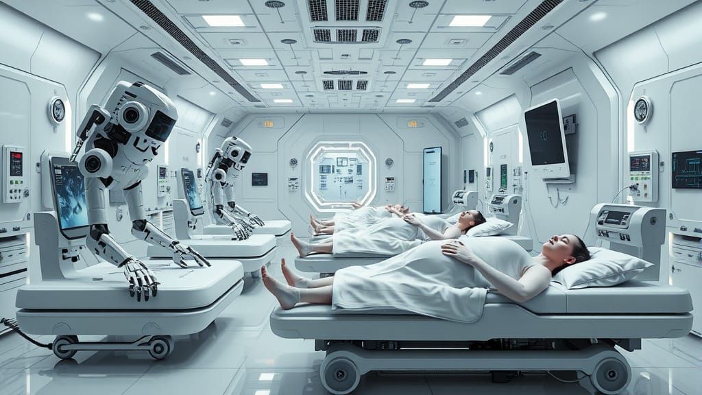 Breeders of Tomorrow: A Futuristic Laboratory of Hope and Ho...