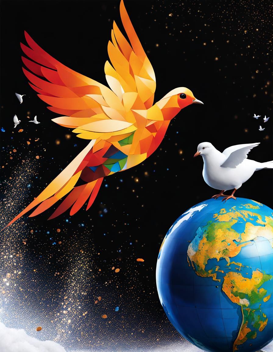 When the dove of peace tries to land, it is difficult. War not only in Israel and Palestine but also in Ukraine, Sudan, ...