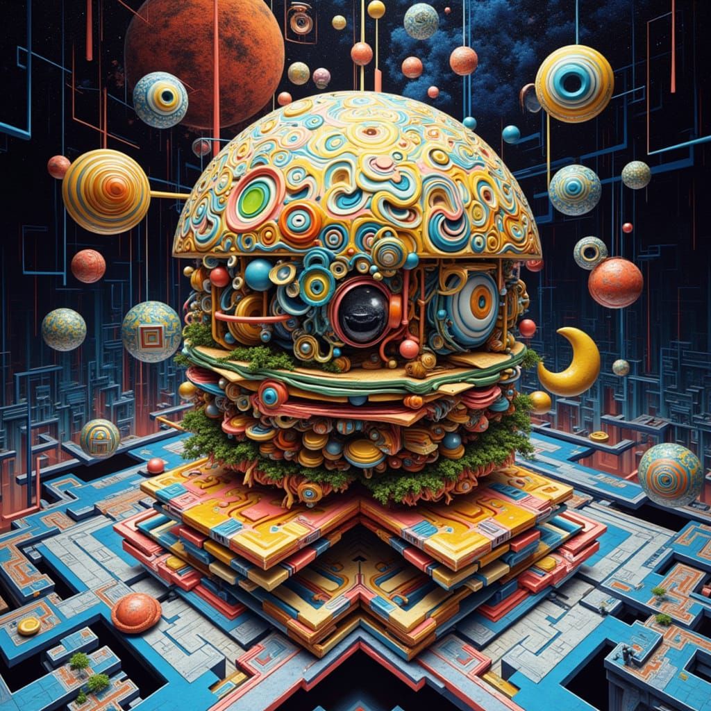 "Forbidden Dream Sandwich" <lora:RedRockersArts:0.6>