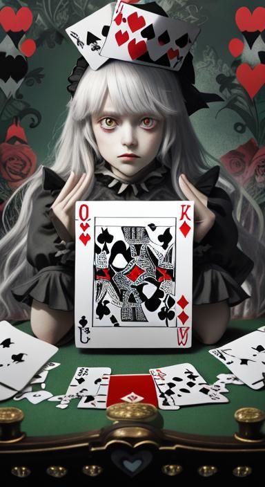 Alice in Wonderland Playing Cards in Vibrant Colors