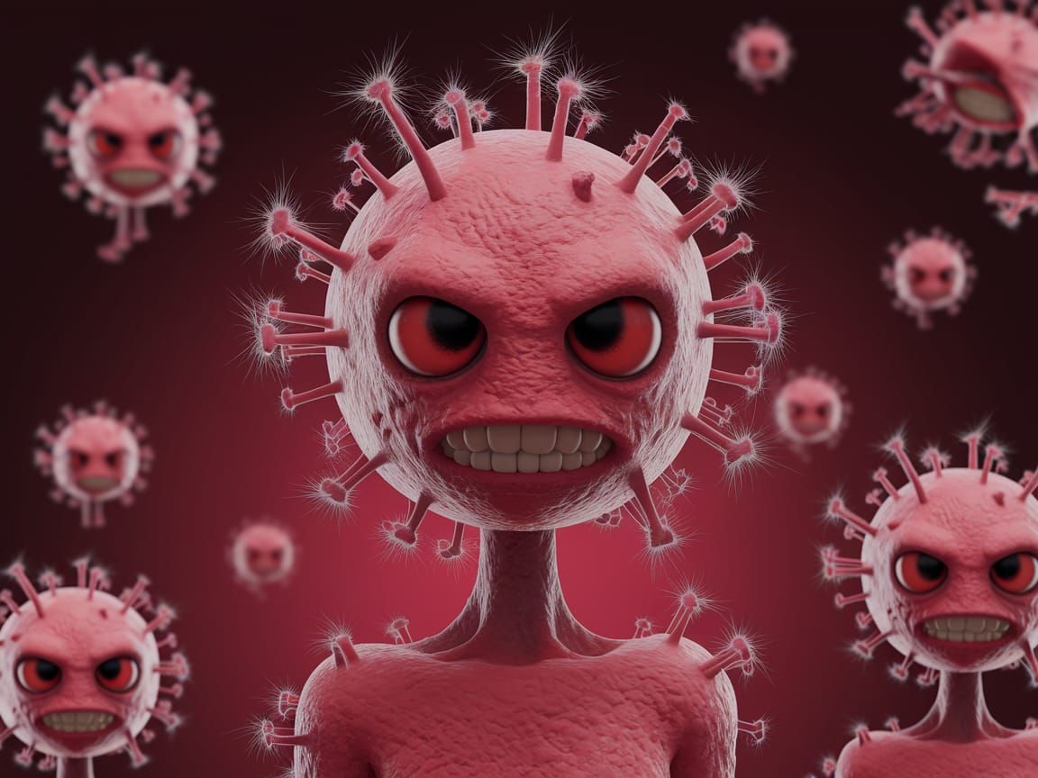 Infectious Image Generated by AI