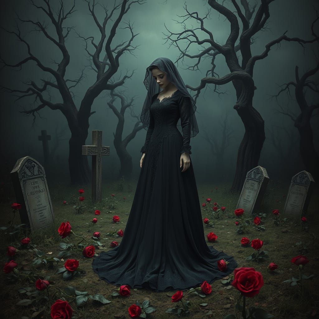 Ethereal Mourning in Twilight