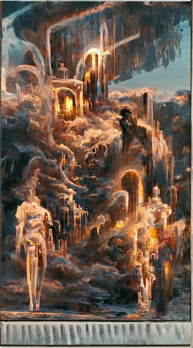 The Devil Card: Holographic Astral Cosmic Illustration