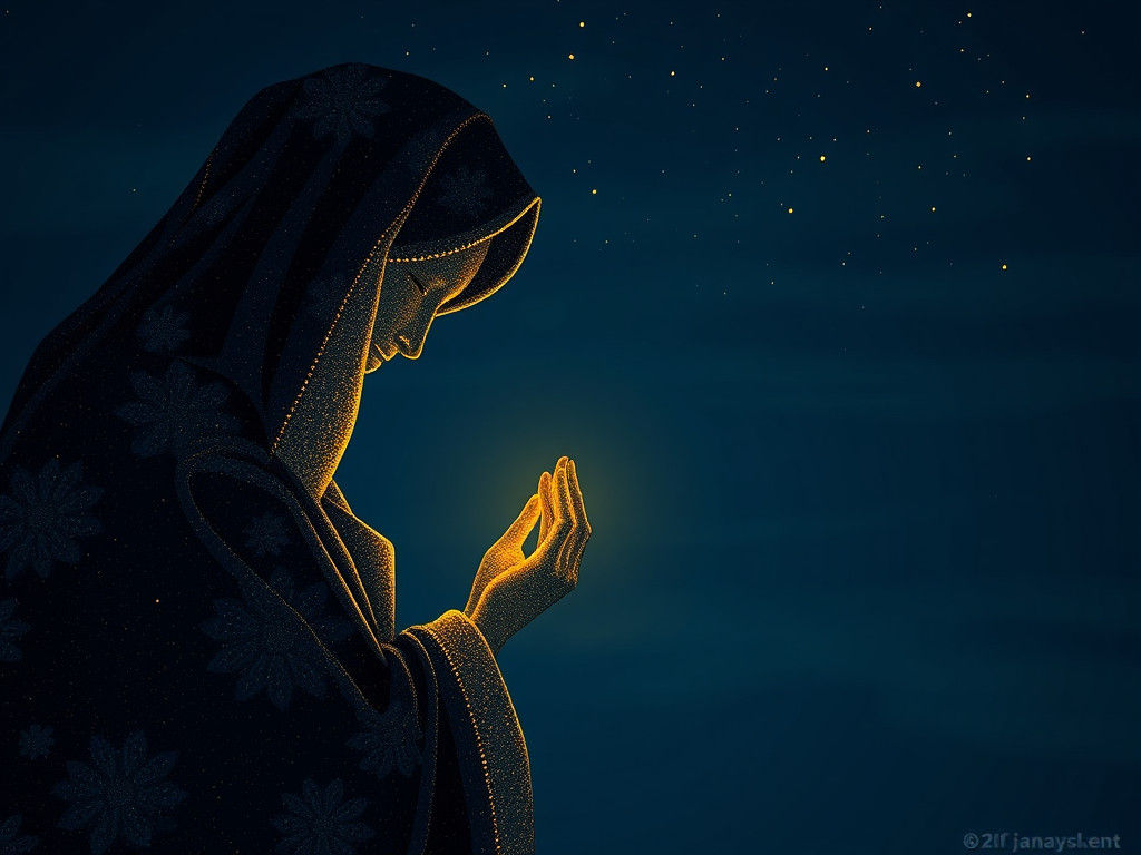 Mercy in Ultraminimal Photorealistic Twilight