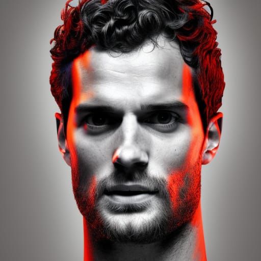 Pop Art Portrait: Jamie Dornan and Henry Cavill