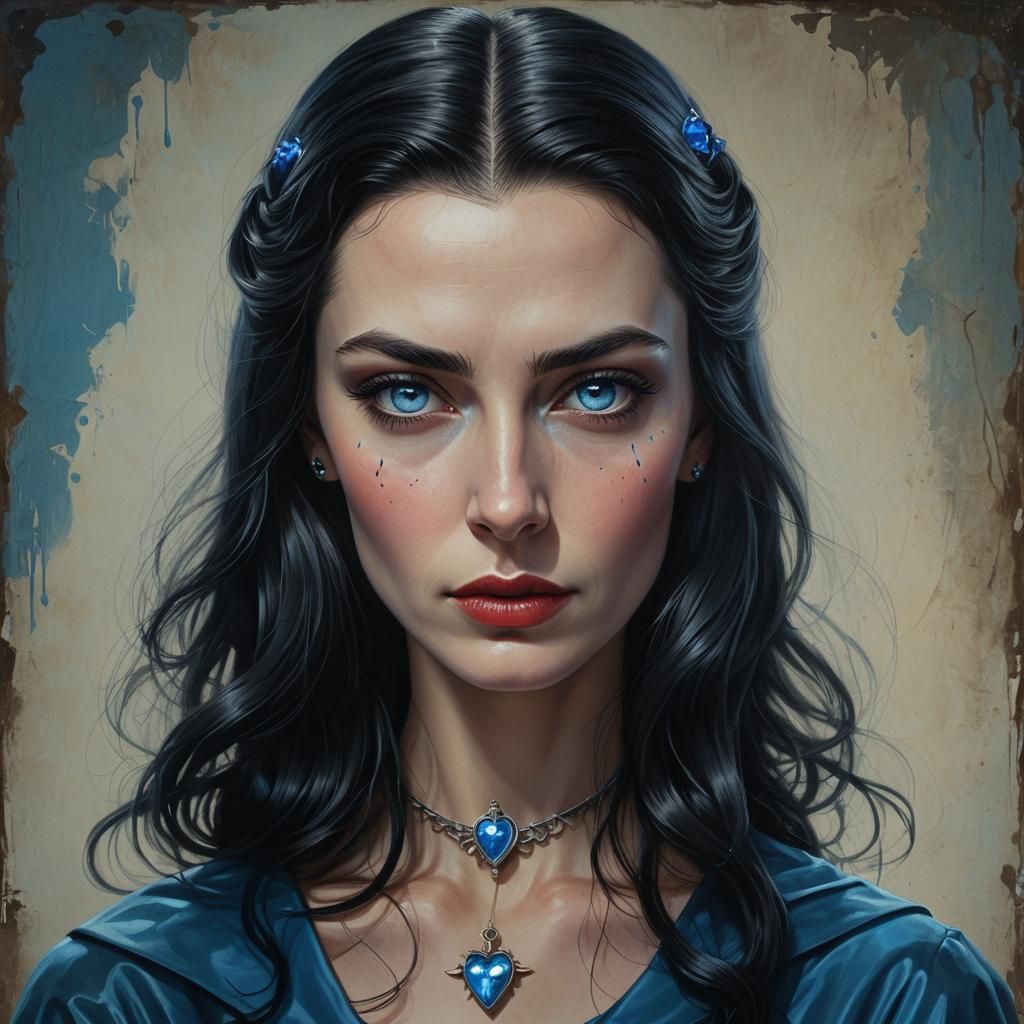 Hyperrealistic Portrait of a 1940s Russian Woman