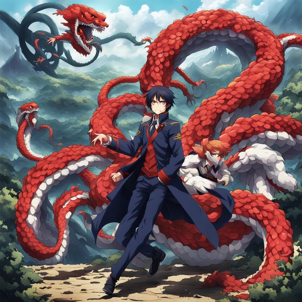 Anime Style Hydra Key Visual