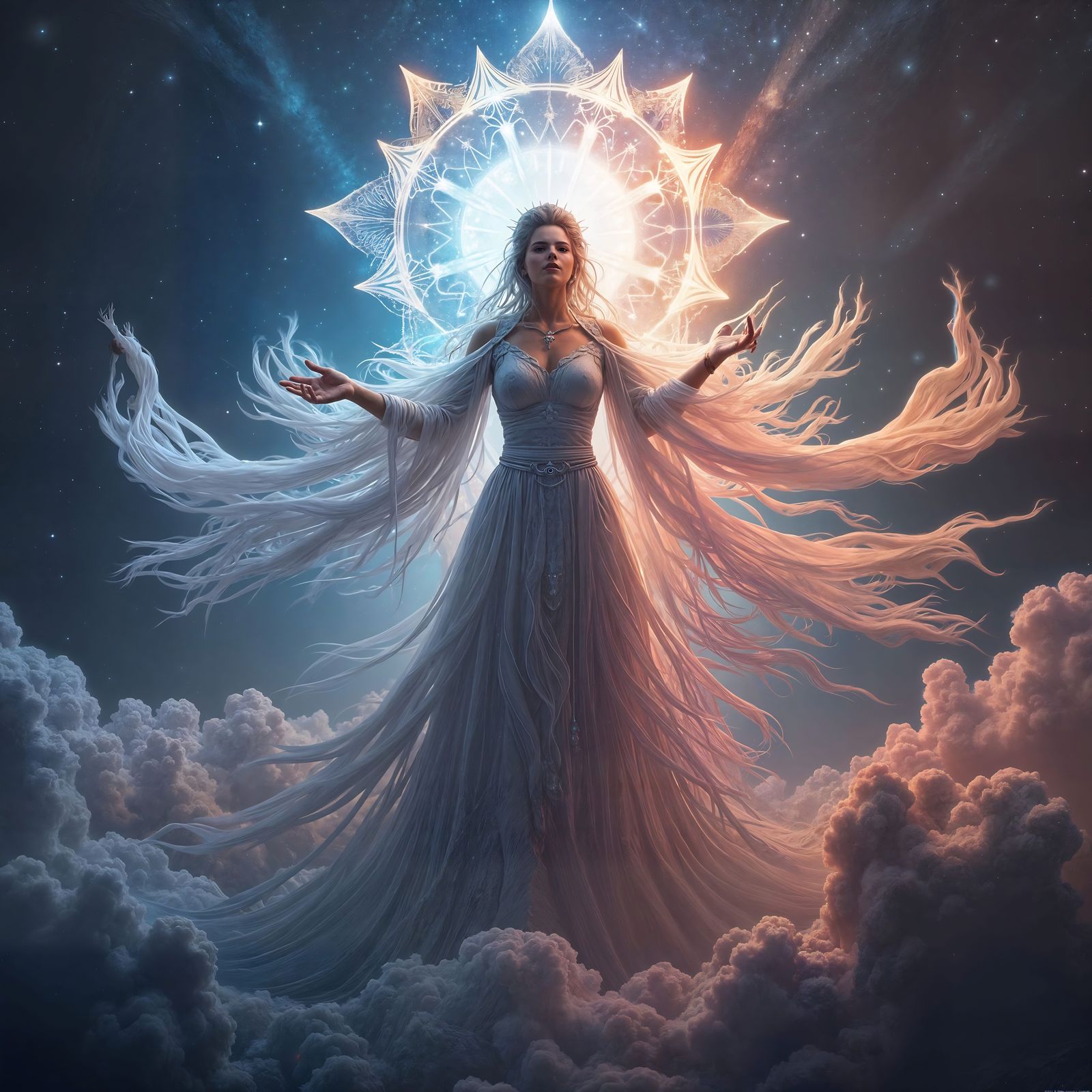 Padme Amidala as Celestial Goddess, Empress of the Multivers...