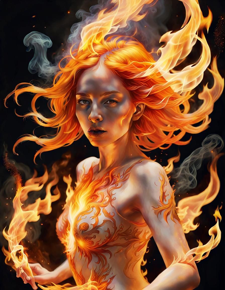 Lehabah, the Fire Sprite