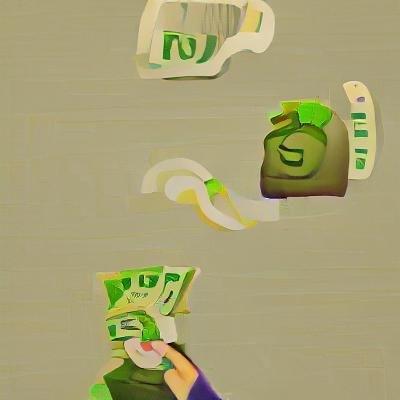 AI Generated Image of Money