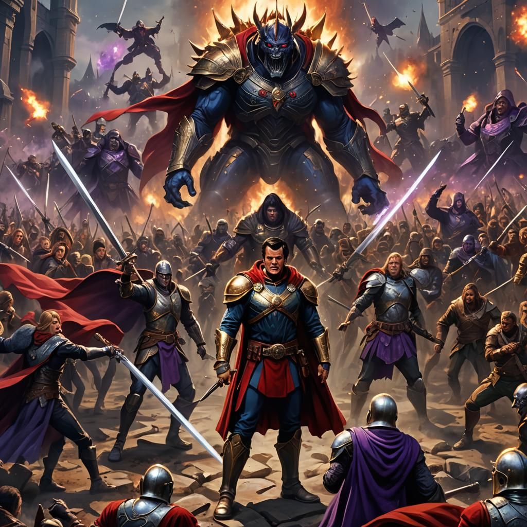 Celebrity Army Concept Art in Unreal Engine