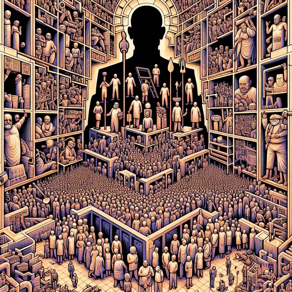 India-Inspired Political System: Democracy's Paradox in 4K