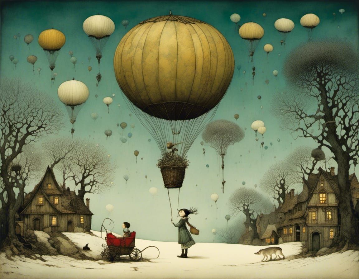 Dreamlike Nostalgia: A Surreal Fine Art Image