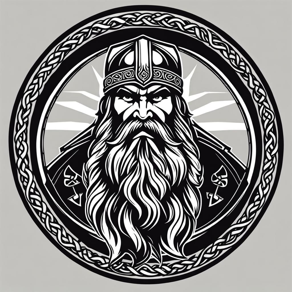 Viking Dwarf Clan Logo