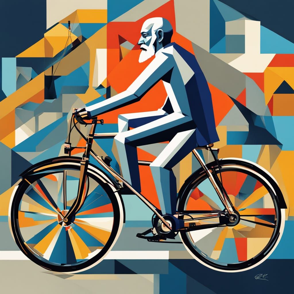 Psychoanalytic Cubist Masterpiece: AI's Vision of Interconne...