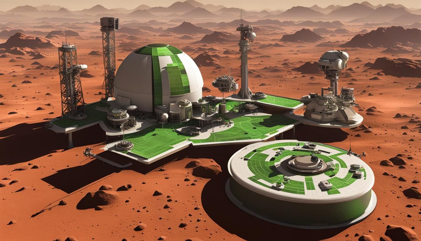 Amateur Radio Station on Terraformed Green Mars