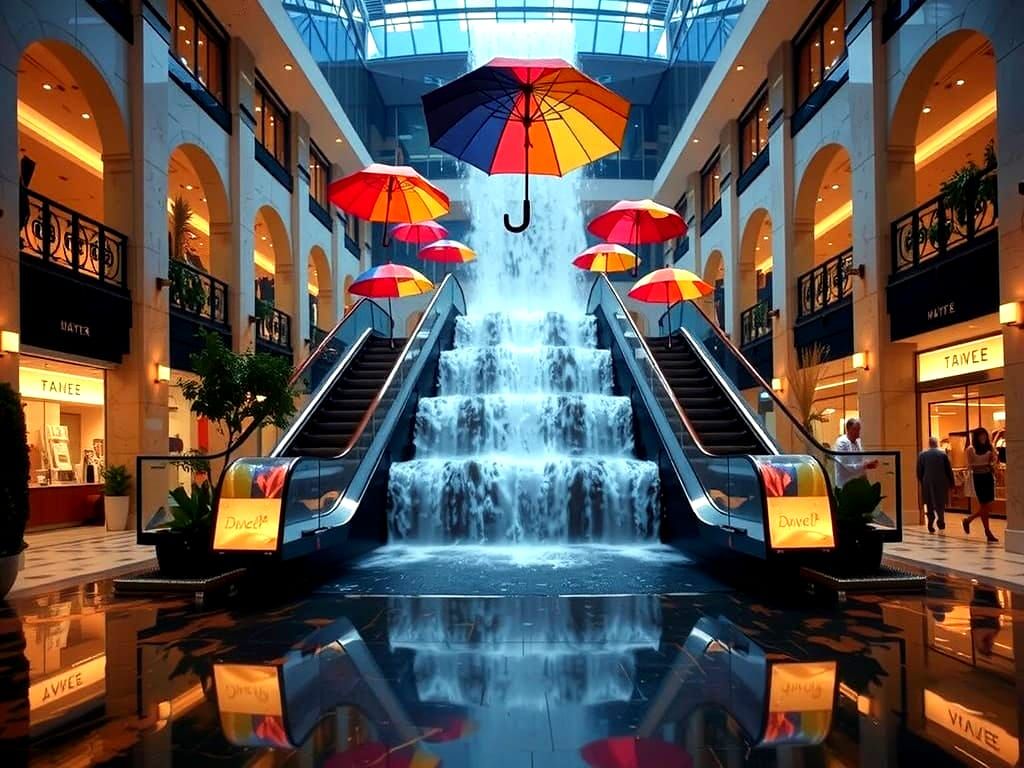 "Shop 'Til You Drop... Into Paradise"